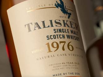 タリスカー史上最高酒齢の46年熟成ウイスキー「タリスカー 1976」6月11日より数量限定発売
