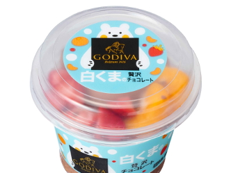ゴディバ｜ひんやり食感とチョコレートの奥深い味わいの白くまアイス「白くまの贅沢チョコレート」